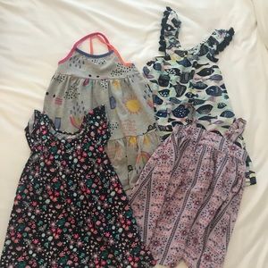 4 Size 4T dresses